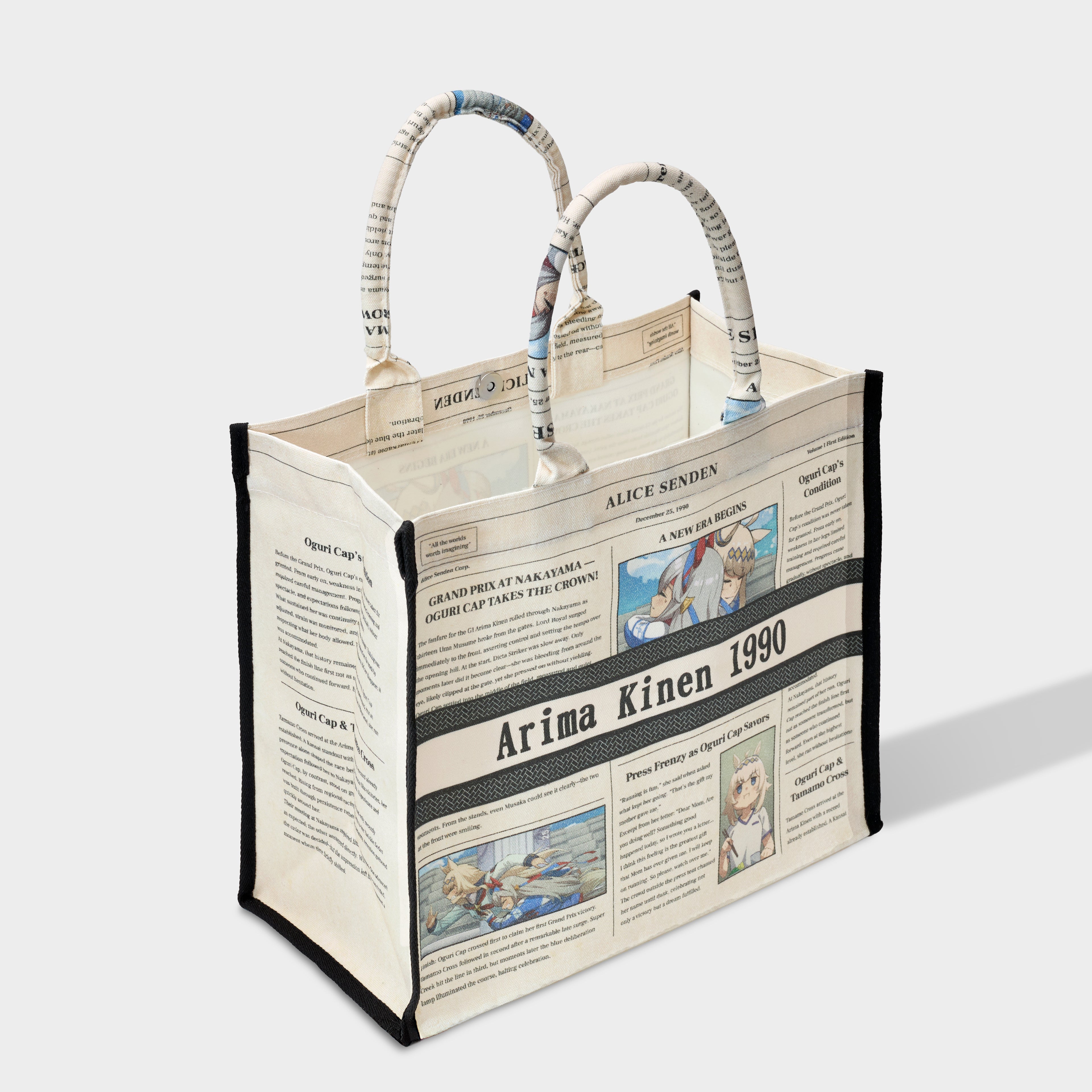 Newspaper Tote Bag