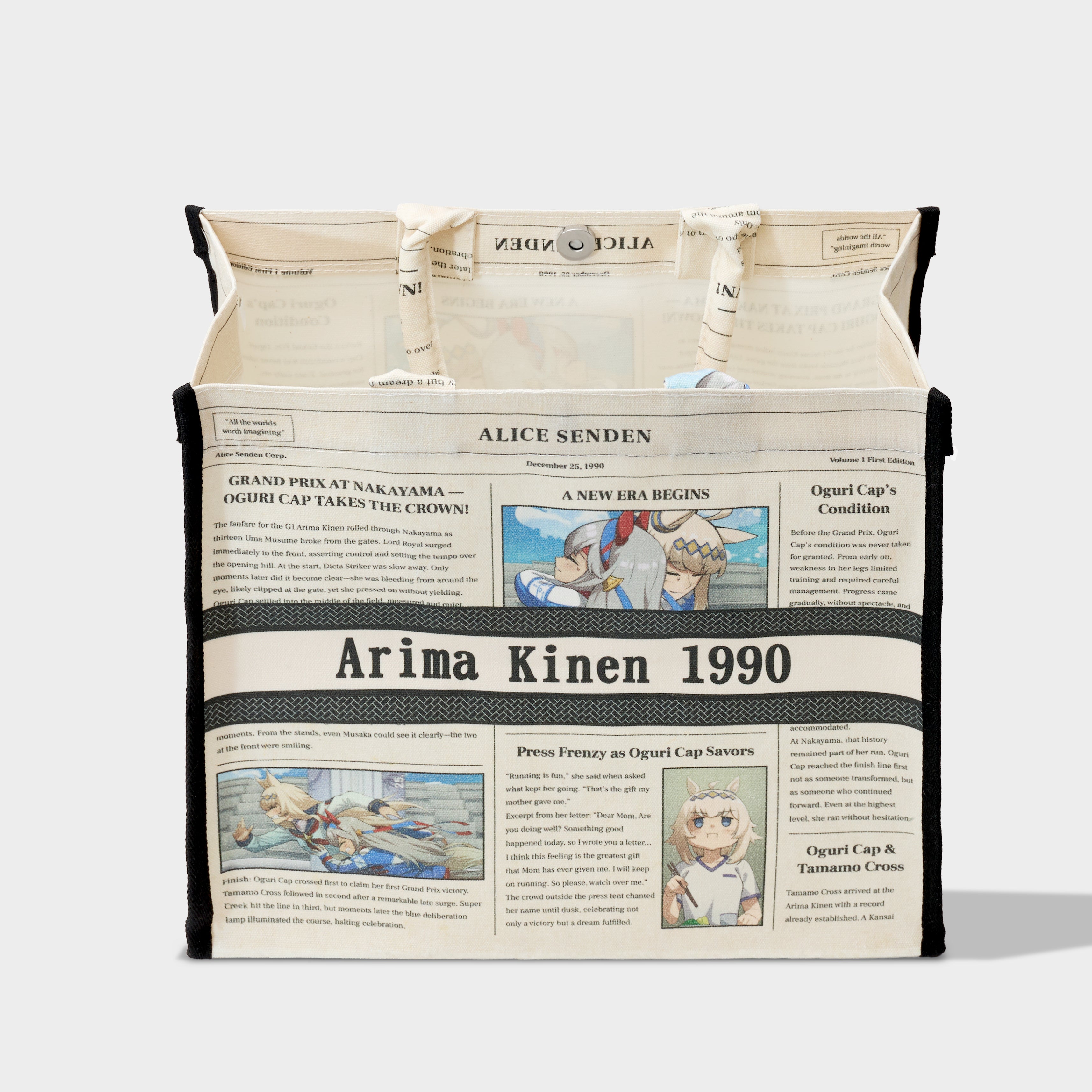 Newspaper Tote Bag