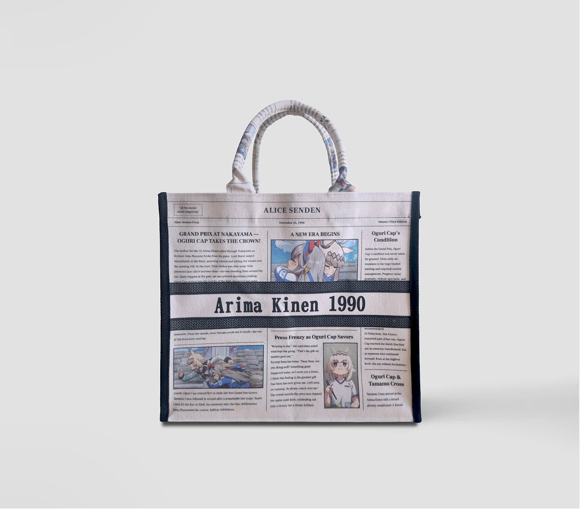 Newspaper Tote Bag